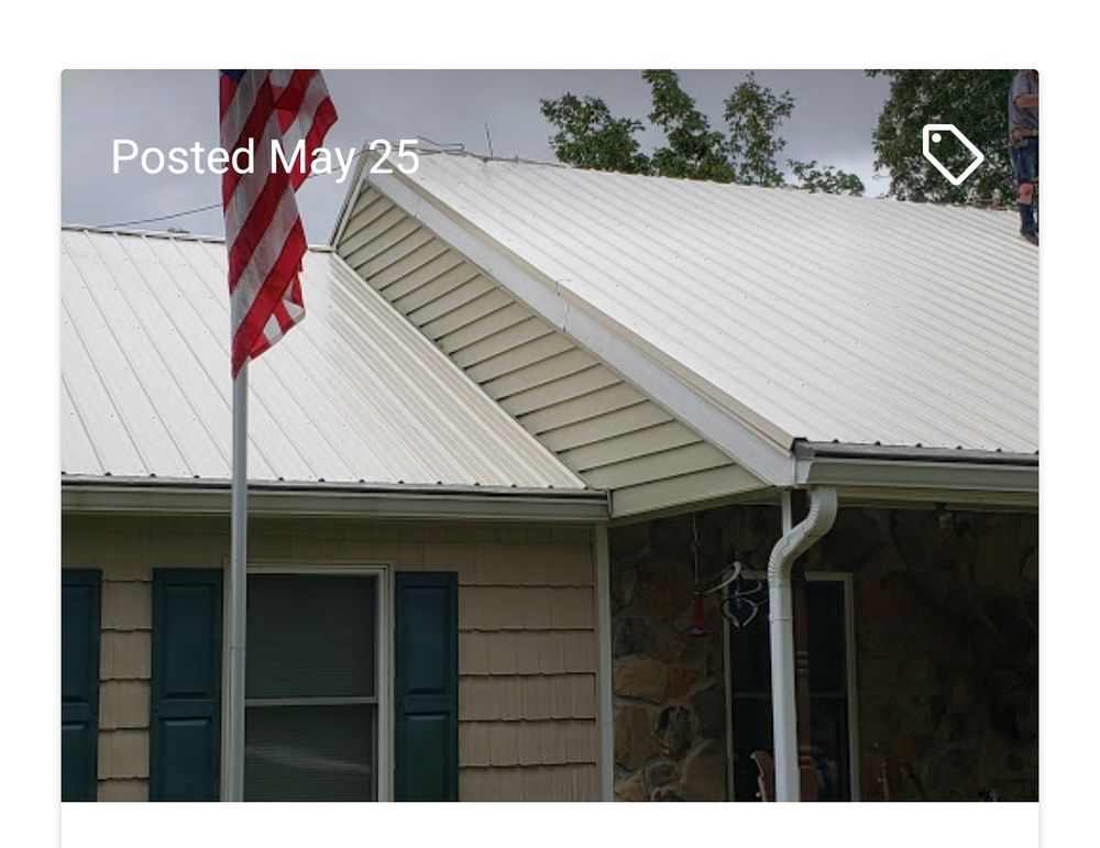 Slide of Herbert Shiflett Roofing