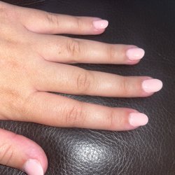 D&D Nail & Hair Spa - My nails are uneven, the cuticle is flooded with polish. Some nails are longer than others. Do NOT recommend
