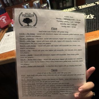 Oak Hills Tavern - Menu - Burgers Near Me - San Antonio, Texas