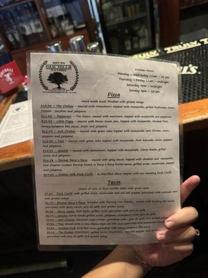 Menu photo 2 Oak Hills Tavern San Antonio, TX