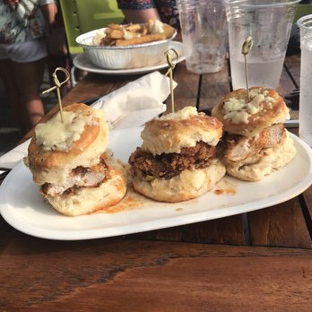 Barrel & Bushel - Hot chicken sliders! - Bars Near Me - Tysons Corner, Virginia