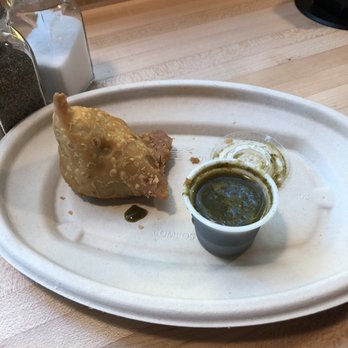 Tikka Shack Indian Grub - Samosas with sauce. - Indian Near Me - Phoenix, Arizona Tikka Shack Indian Grub - Samosas with sauce. - Indian Near Me - Phoenix, Arizona