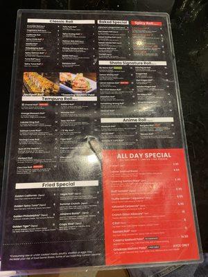Menu photo 2 Mr. Shota Las Vegas, NV Menu photo 2 Mr. Shota Las Vegas, NV