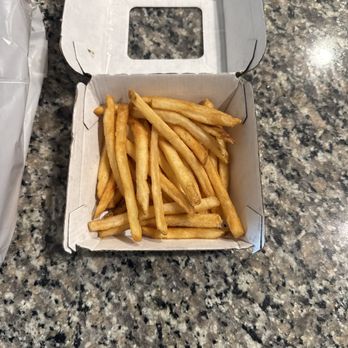 Buffalo Wild Wings - 1 order of French Fries. There's gotta be like 20 tops lol - American Near Me - Charlotte, North Carolina