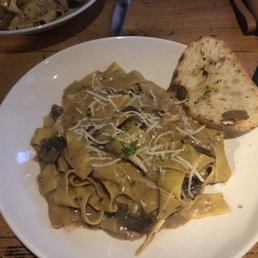 Wild mushroom pasta