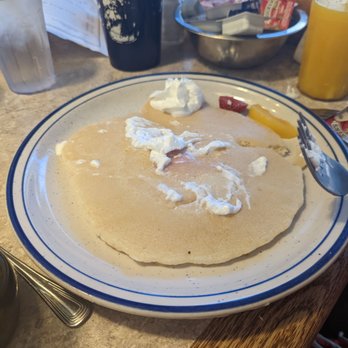 Kalico Kitchen - Was a bear face pancake... Didn't get a picture fast enough - Breakfast & Brunch Near Me - Spokane, Washington
