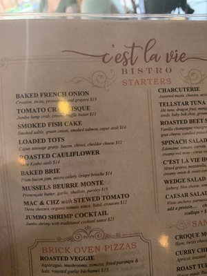 Menu photo 2 C’est La Vie Bistro Lancaster, PA