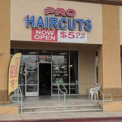 Pro Haircuts - Storefront.