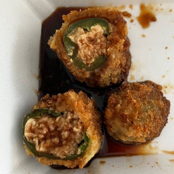 Sushi Katsu - The A 12. Creamy Jalapeno appetizer we received looking entirely different than the photo & soggy - Sushi Bars Near Me - Aurora, Colorado Sushi Katsu - The A 12. Creamy Jalapeno appetizer we received looking entirely different than the photo & soggy - Sushi Bars Near Me - Aurora, Colorado