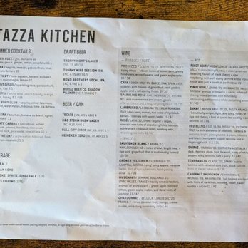Tazza Kitchen Village District - Menu (July 2023) - Pizza Near Me - Raleigh, North Carolina Tazza Kitchen Village District - Menu (July 2023) - Pizza Near Me - Raleigh, North Carolina