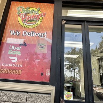 Falafel Burger - Drive thru. - Falafel Near Me - Austin, Texas