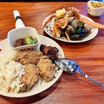 Kumi - Fried Chicken Wings, fried rice, crab legs, mussels, and lo mein - Buffets Near Me - San Antonio, Texas Kumi - Fried Chicken Wings, fried rice, crab legs, mussels, and lo mein - Buffets Near Me - San Antonio, Texas