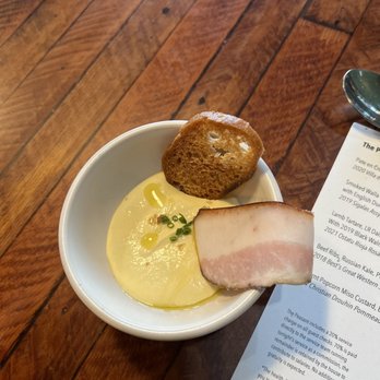 BEAST AND CLEAVER - Corn soup with bacon - Butcher Near Me - Seattle, Washington BEAST AND CLEAVER - Corn soup with bacon - Butcher Near Me - Seattle, Washington