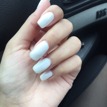 Nail Zone - White for spring! - Nail Salons Near Me - Milton, Ontario