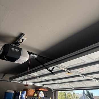 Ryno Garage Doors - A new Liftmaster chain driven opener and a made in the U.S.A. Clopay door. - Garage Door Services Near Me Ryno Garage Doors - A new Liftmaster chain driven opener and a made in the U.S.A. Clopay door. - Garage Door Services Near Me