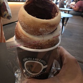 Kona Island Coffee - Nutella Chimney Cake - Coffee & Tea Near Me - Mountain View, California