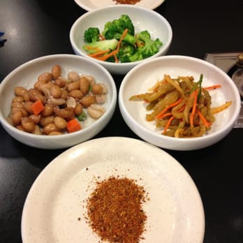 Kochi Maru - Banchan and BBQ dipping spice - Chinese Near Me - Doraville, Georgia Kochi Maru - Banchan and BBQ dipping spice - Chinese Near Me - Doraville, Georgia