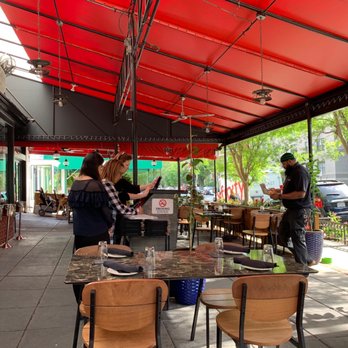Agora DC - Outside patio - Mediterranean Near Me - Washington, DC, District of Columbia
