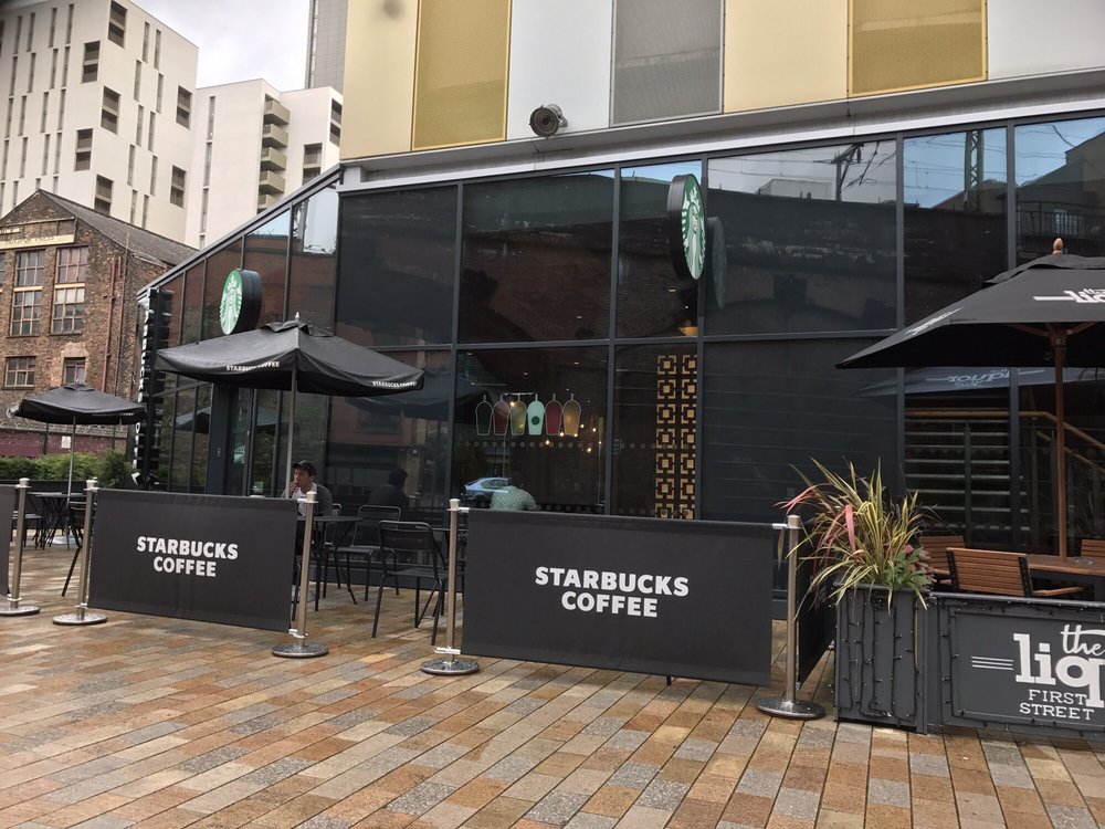 Starbucks - outside - Coffee & Tea Near Me - Manchester, XGM Starbucks - outside - Coffee & Tea Near Me - Manchester, XGM