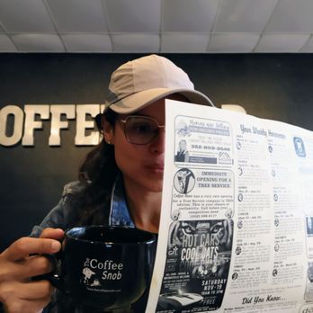 The Coffee Snob - They have the Coffee News! Great little newspaper that is fun to read. - Coffee & Tea Near Me - Leesburg, Florida The Coffee Snob - They have the Coffee News! Great little newspaper that is fun to read. - Coffee & Tea Near Me - Leesburg, Florida
