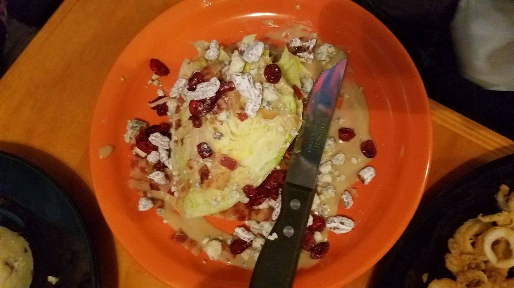 Order Wedge Salad food online from Goombays Grille and Raw Bar store, Kill Devil Hills on bringmethat.com