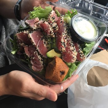 Main & Market - Look at that salad to go! - Breakfast & Brunch Near Me - Annapolis, Maryland