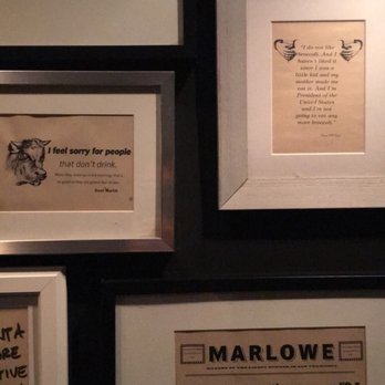 Marlowe - Funny lines to read while waiting for the bathroom - Diners Near Me - San Francisco, California Marlowe - Funny lines to read while waiting for the bathroom - Diners Near Me - San Francisco, California