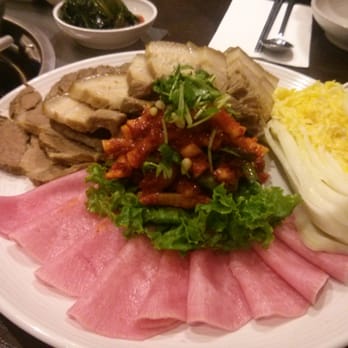 Jin Soo Sung Chan Korean Restaurant - Bossam - medium size - Korean Near Me - Surrey, British Columbia Jin Soo Sung Chan Korean Restaurant - Bossam - medium size - Korean Near Me - Surrey, British Columbia
