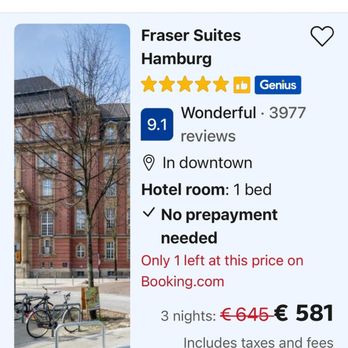 Fraser Suites - Hotels Near Me - Hamburg, HH