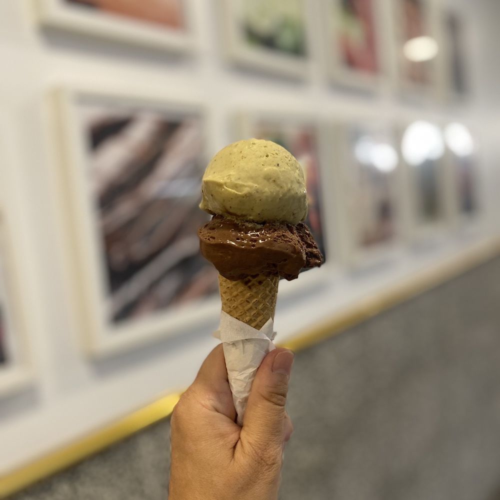 Sorbettino - Vegan pistachio with chocolate! - Gelato Near Me - Lisbon, 11 Sorbettino - Vegan pistachio with chocolate! - Gelato Near Me - Lisbon, 11
