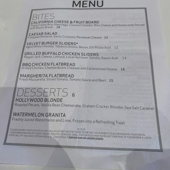 Velvet Bar - Drink menu - Lounges Near Me - Orlando, Florida Velvet Bar - Drink menu - Lounges Near Me - Orlando, Florida