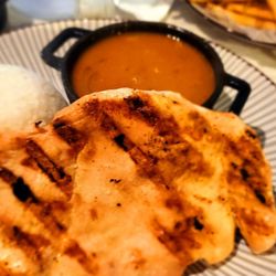 De Boca's - Grilled chicken with rice and beans