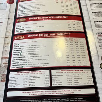 Giordano's - Pizza Near Me - Orlando, Florida
