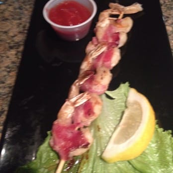 Post Creek Steak & Tap House - Bacon Wrapped Shrimp - Bars Near Me - St Ignatius, Montana
