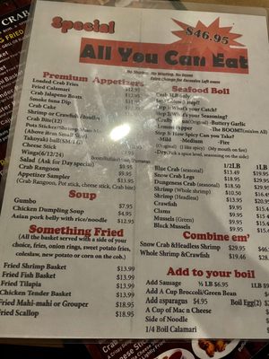 Menu photo 4 Cajun Crab Pace, FL