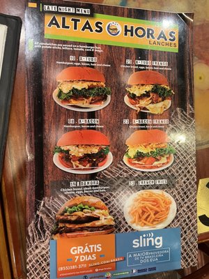Menu photo 3 Altas Horas Newark, NJ Menu photo 3 Altas Horas Newark, NJ