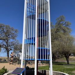 Jacob Myers Park - Rocket ship memorial