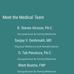 Valley Industrial and Family Medical Group - List of medical providers.