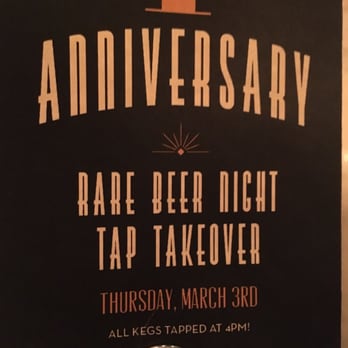 Cowan's Public - Rare beers on their anniversary ！ - Cocktail Bars Near Me - Nutley, New Jersey