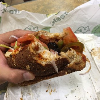 Subway - My own little creation. Chicken breast w/ marinara. - Fast Food Near Me - Salina, Kansas