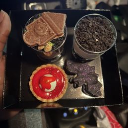 October dessert selections.