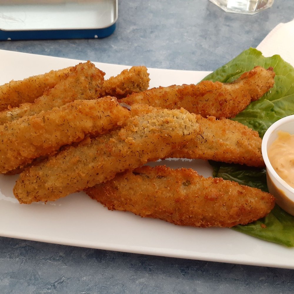 Riya's - a plate of deep fried fish sticks - Desserts Near Me - Swift Current, Saskatchewan Riya's - a plate of deep fried fish sticks - Desserts Near Me - Swift Current, Saskatchewan