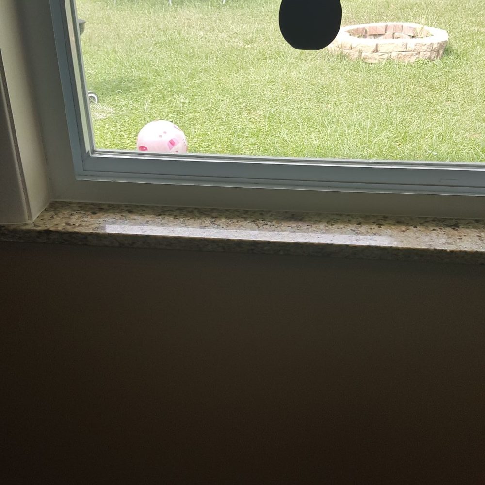nice cut, and sealed granite window ledge nice cut, and sealed granite window ledge