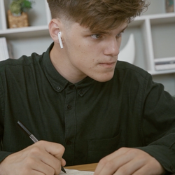 ExtraCredit - Online Math Tutoring - A student having a session with an online math tutor.