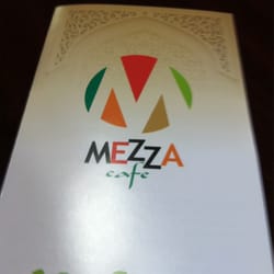 Mezza Cafe - Menu