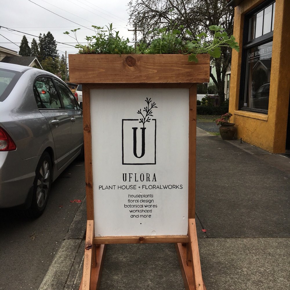 Uflora Plant House - Awesome sidewalk sign - Nurseries & Gardening Near Me - Newberg, Oregon Uflora Plant House - Awesome sidewalk sign - Nurseries & Gardening Near Me - Newberg, Oregon
