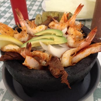 Cocina Tacos El Rey - Mixed Molcajete with shrimp, steak, chicken and chorizo sausage. This is sooooo good!!!! Definitely worth every penny!! - Mexican Near Me - Hemet, California Cocina Tacos El Rey - Mixed Molcajete with shrimp, steak, chicken and chorizo sausage. This is sooooo good!!!! Definitely worth every penny!! - Mexican Near Me - Hemet, California