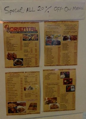 Menu photo 8 PB Oriental San Diego, CA Menu photo 8 PB Oriental San Diego, CA