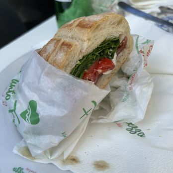 Punto Freschezza - Pastrami, cherry tomato, mozzarella cheese with arugula on an AWSOME roll. - Cheese Shops Near Me - Naples, NA Punto Freschezza - Pastrami, cherry tomato, mozzarella cheese with arugula on an AWSOME roll. - Cheese Shops Near Me - Naples, NA