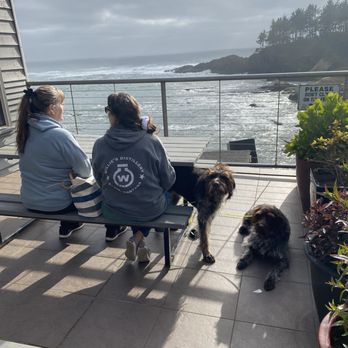 Tidal Raves - Patio area with the view - New American Near Me - Depoe Bay, Oregon Tidal Raves - Patio area with the view - New American Near Me - Depoe Bay, Oregon